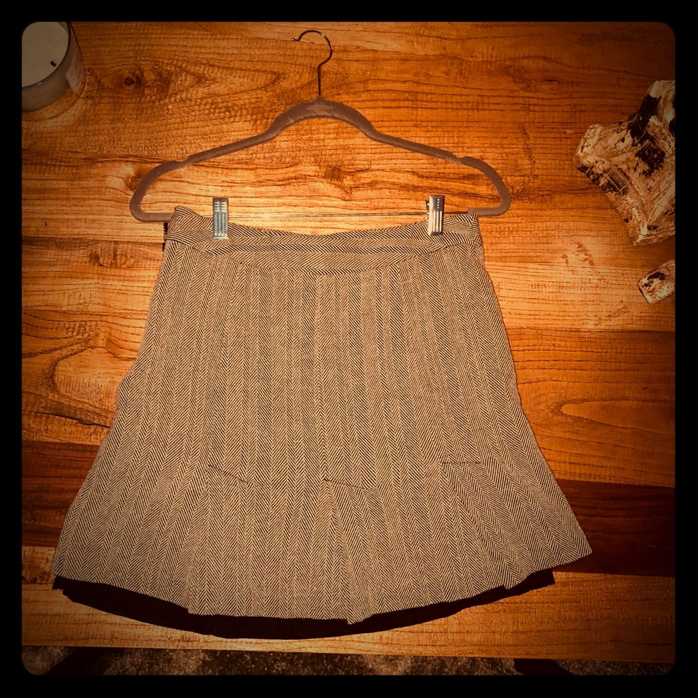 Ann Taylor Mini Wool Skirt